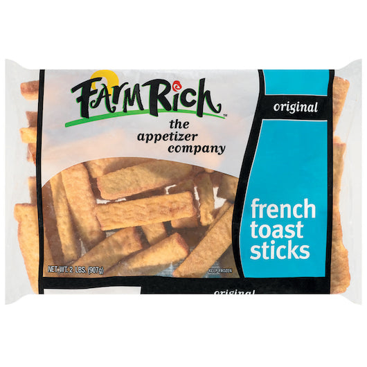 French Toast Sticks Original FRENCH TOAST STICKS, 10 x 2 lb Case - Breakfast Foods