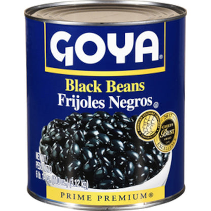 Goya Black Beans, 6 x 110 oz Case - DOT product image 3