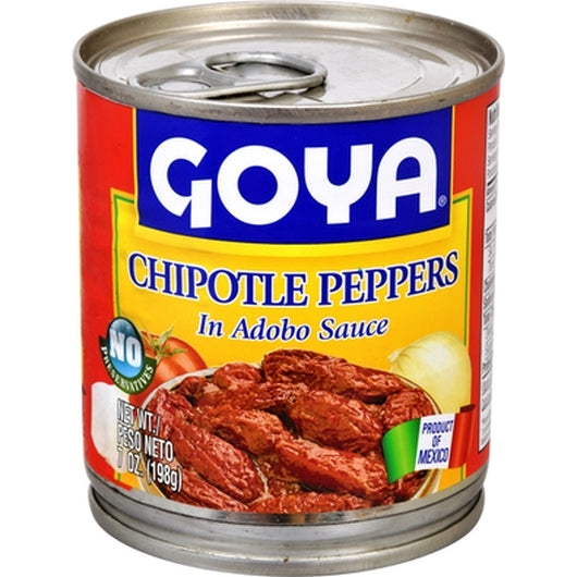 Goya Chiles Chipotles, 12 x 7 oz Case - Fruit & Sides