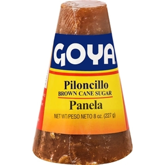 Goya Brown Sugar Cane Piloncillo Cono-Panela, 25 x 8 oz Case - Pantry Ingredients