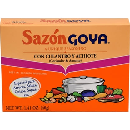 Goya Sazon Coriander/Achte, 36 x 1.41 oz Case - DOT product image 3