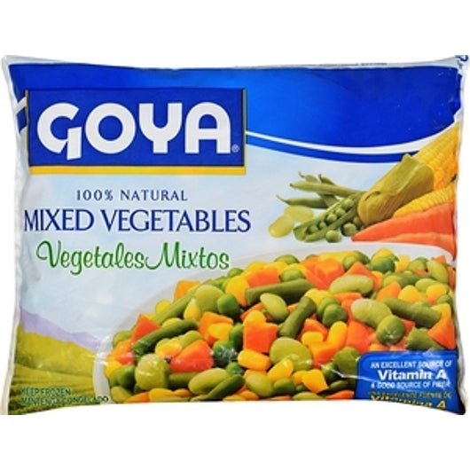 Goya Mixed Vegetables, 12 x 16 oz Case - Frozen Vegetables & Sides