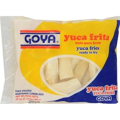 Goya Yuca Fries, 16 x 24 oz Case - Frozen Snacks & Appetizers