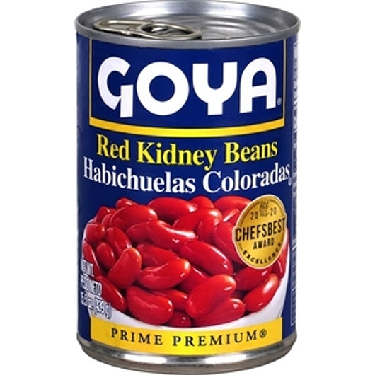 Goya Red Kidney Beans, 24 x 15.5 oz Case - Beans & Legumes