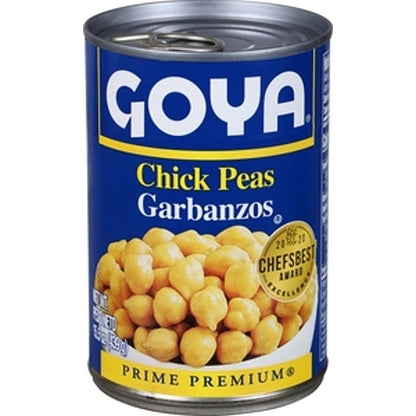 Goya Chick Peas, 24 x 15.5 oz Case - Pantry Ingredients