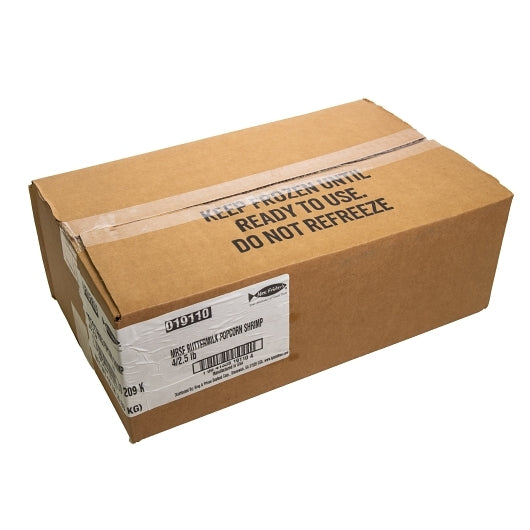 King & Prince Buttermilk Popcorn Shrimp, 4 x 2.5 lb Case - DOT product image 6