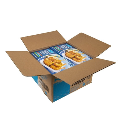 King and Prince Coconut Breaded Butterfly Shrimp 16-20, 4 x 2.5 lb Case - DOT product image 5