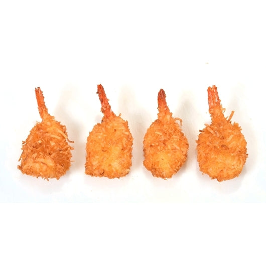 King and Prince Coconut Breaded Butterfly Shrimp 16-20, 4 x 2.5 lb Case - DOT product image 3