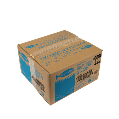 King and Prince Coconut Breaded Round Shrimp 16-20 Ct, 4 x 2.5 lb Case - DOT product image 7