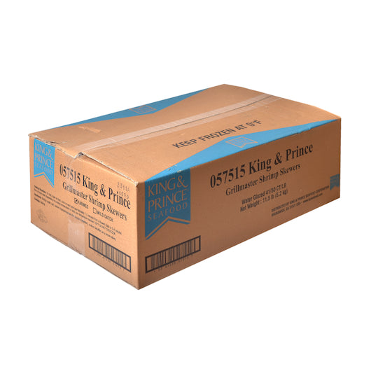 King and Prince K&P Grillmaster Shrimp Skewer 41-50, 1 x 11.5 lb Case - DOT product image 6