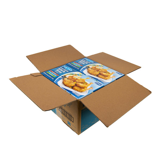 King And Prince Coconut Breaded Butterfly Shrimp 21-25, 4 x 2.5 lb Case - DOT product image 5