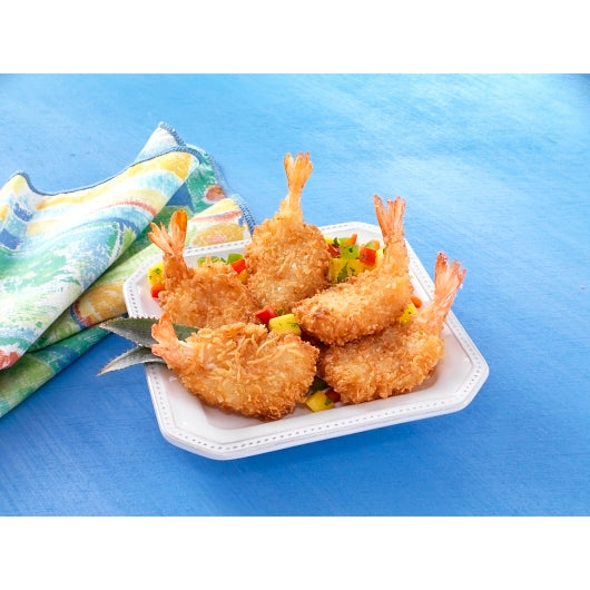 King And Prince Coconut Breaded Butterfly Shrimp 21-25, 4 x 2.5 lb Case - DOT product image 4
