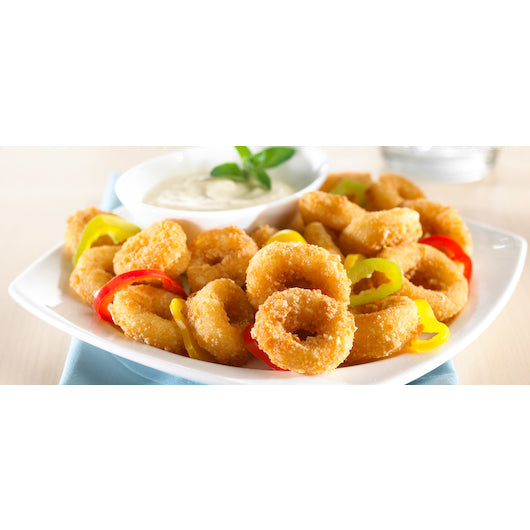 King And Prince Breaded Calamari Rings, 4 x 2.5 lb Case - DOT product image 4