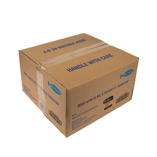 Mrs. Friday's Breaded Butterfly 16-20 Ct Shrimp, 4 x 3 lb Case - DOT product image 7