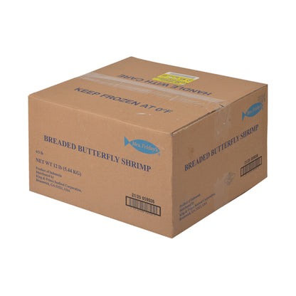 King And Prince Breaded Butterfly Shrimp 21-25, 4 x 3 lb Case - DOT product image 8