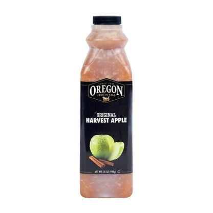 Fruit In Hand Harvest Apple Diced Puree Original, 6 x 35 oz Case - Frozen Fruit