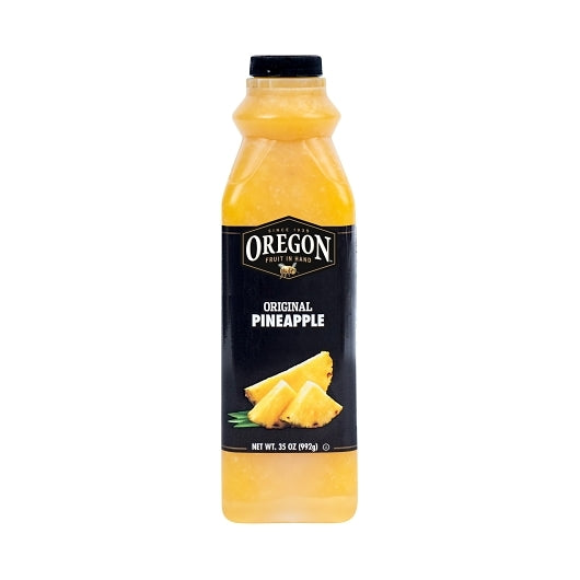 Fruit in Hand Diced Pineapple Puree, 6 x 35 oz Case - Frozen Fruit