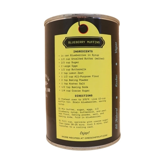 Oregon Fruit Blueberries Blueberry, 8 x 15 oz Case - DOT product image 7