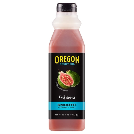 Fruit in Hand Velvet Pink Guava Puree, 6 x 32 fl oz Case - Frozen Fruit