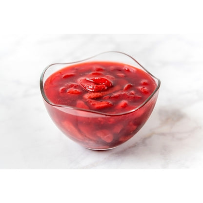 Fruit In Hand Strawberry Compote, 2 x 8 lb Case - Frozen Fruit