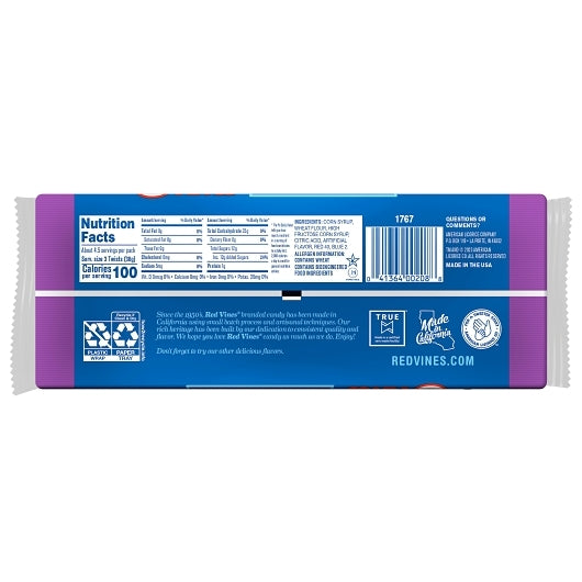 Red Vines Twists Grape Twists Licorice, 12 x 5 oz Case - DOT product image 4