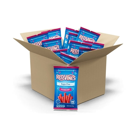 Red Vines Strawberry Sugar Free Strawberry Twists, 12 x 5 oz Case - DOT product image 2