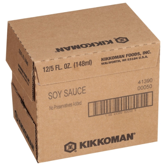 Kikkoman Soy Sauce Bottle, 12 x 148 ML Case - DOT product image 6
