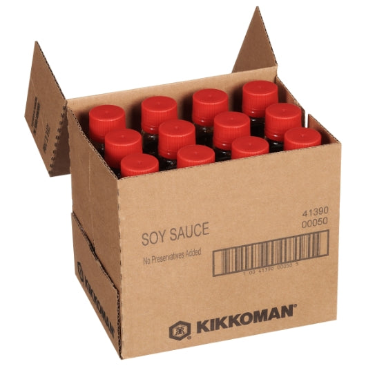 Kikkoman Soy Sauce Bottle, 12 x 148 ML Case - DOT product image 5