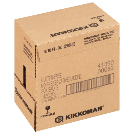 Kikkoman Gluten-Free Soy Sauce, 6 x 10 fl oz Case - DOT product image 4