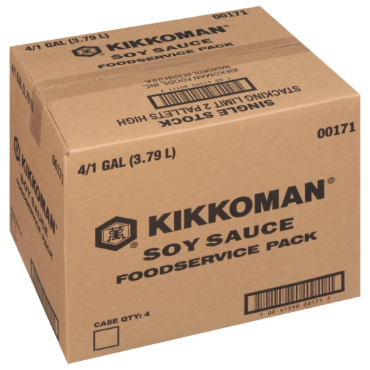 Kikkoman Soy Sauce Bulk, 4 x 1 GA Case - DOT product image 8