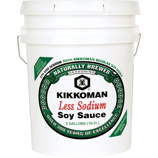 Kikkoman Less Sodium Soy Sauce, 1 x 5 GA Case - DOT product image 8