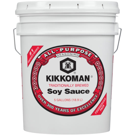 Kikkoman Soy Sauce, 1 x 5 GA Case - DOT product image 3