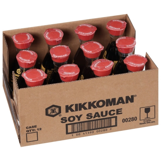 Kikkoman Dispenser Soy Sauce Bulk, 12 x 148 ML Case - DOT product image 3