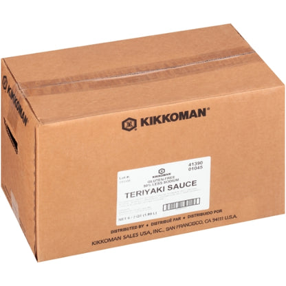 Kikkoman 50% Low Sodium Gluten Free Teriyaki Sauce, 6 x 0.5 GA Case - DOT product image 7