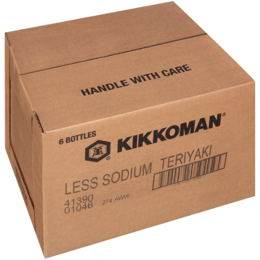 Kikkoman Less Sodium Teriyaki Sauce, 6 x 0.5 GA Case - DOT product image 5