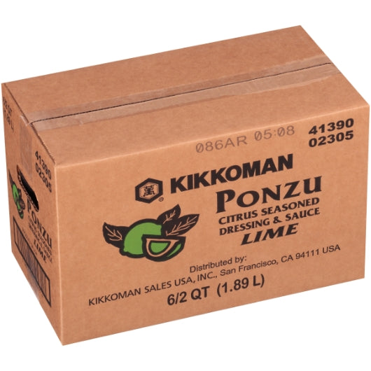 Kikkoman Ponzu Lime Sauce Bulk, 6 x 1.89 LT Case - DOT product image 7