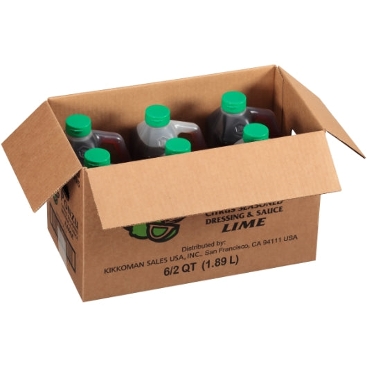 Kikkoman Ponzu Lime Sauce Bulk, 6 x 1.89 LT Case - DOT product image 6