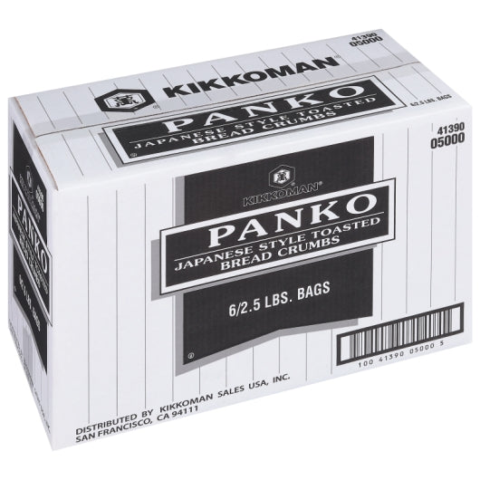 Kikkoman Toasted Panko Japanese Style Bread Crumbs, 6 x 2.5 lb Case - DOT product image 5