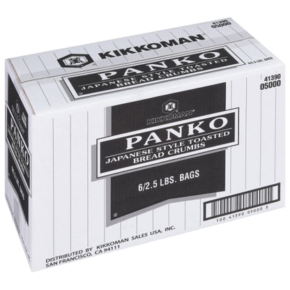 Kikkoman Toasted Panko Japanese Style Bread Crumbs, 6 x 2.5 lb Case - DOT product image 5