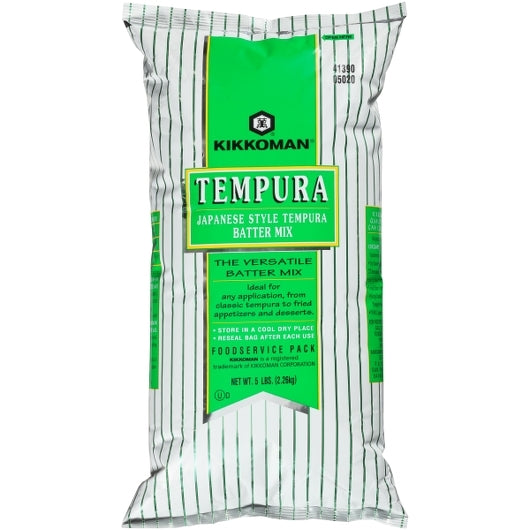 Kikkoman Japanese Style Tempura Batter Mix, 6 x 5 lb Case - Condiments & Sauces