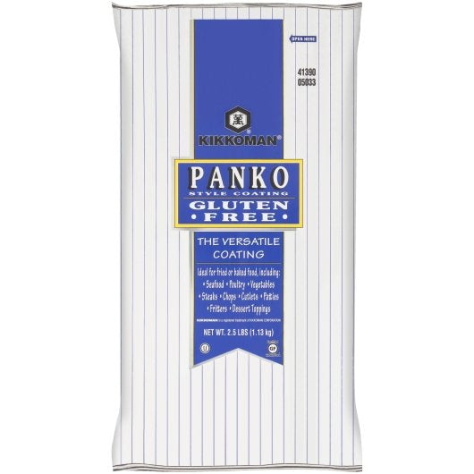 Kikkoman Gluten Free Panko Style Coating, 6 x 2.5 lb Case - DOT product image 2