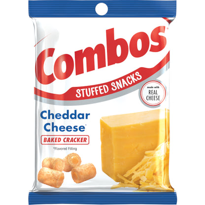 Combos Cheddar Cheese Cracker Combo Snack, 12 x 6.3 oz Case - DOT product image 4