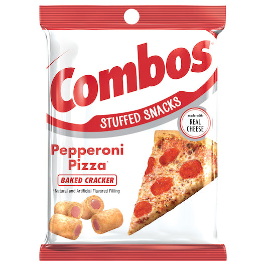 Combos Pepperoni Cracker Combo Snack, 12 x 6.3 oz Case - DOT product image 2