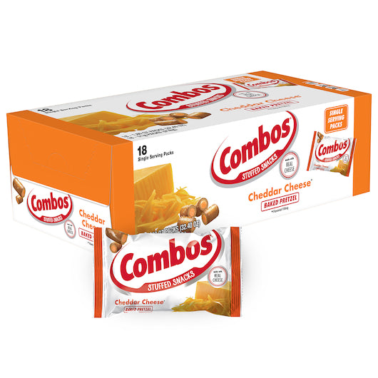 Combos Cheddar Pretzel Combo Singles, 12 x 18 x 1.8 oz Case - DOT product image 6