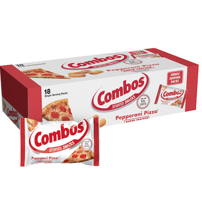 Combos Pepperoni Pizza Cracker Combo Singles, 12 x 18 x 1.7 oz Case - DOT product image 6