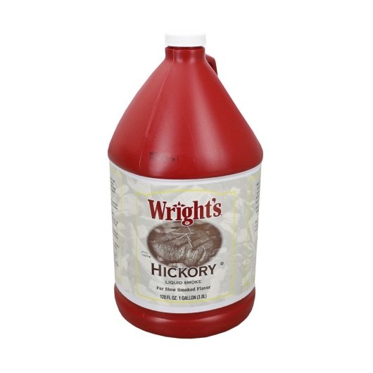 Wright's Liquid Smoke Hickory Concentrated Seasoning, 4 x 1 GA Case - Condiments & Sauces