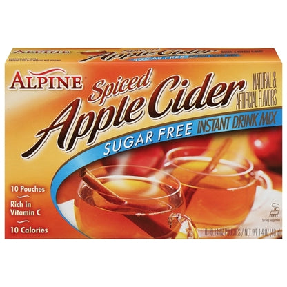Alpine APPLE CIDER SUGAR FREE, 12 x 1.4 oz Case - DOT product image 2
