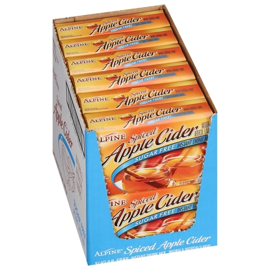Alpine APPLE CIDER SUGAR FREE, 12 x 1.4 oz Case - DOT product image 5