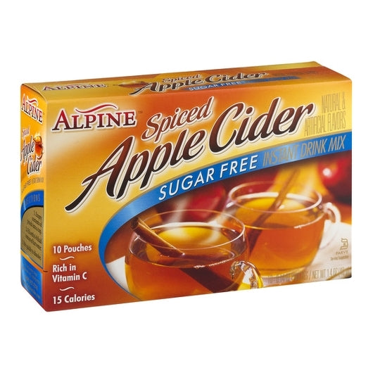 Alpine Apple Cider Sugar Free, 12 x 1.4 oz Case - Beverages