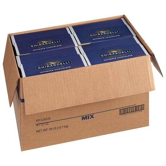 Ghirardelli Ultimate Chocolate Cake Mix, 4 x 7 lb Case - DOT product image 5